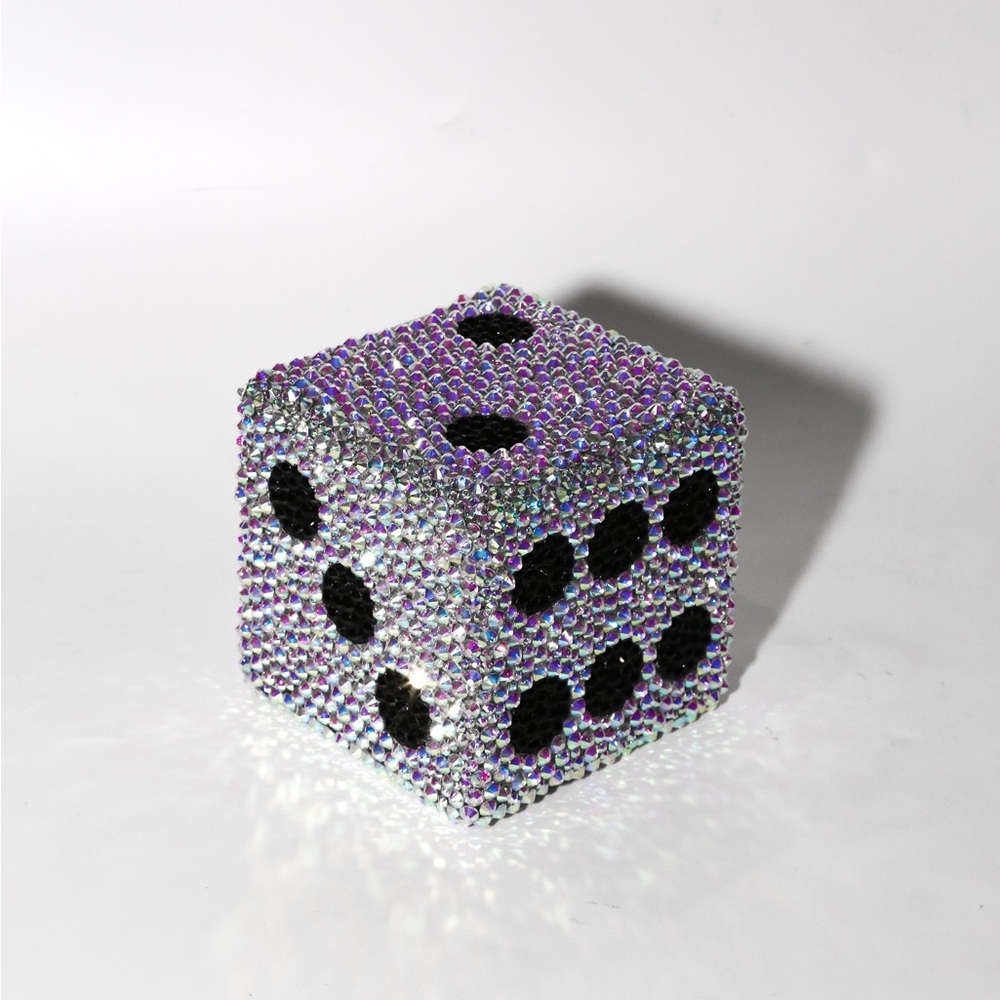 Jumbo Rhinestoned Dice